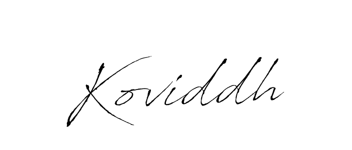 How to Draw Koviddh signature style? Antro_Vectra is a latest design signature styles for name Koviddh. Koviddh signature style 6 images and pictures png