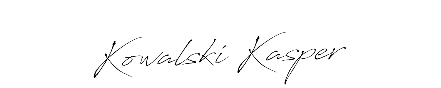 Best and Professional Signature Style for Kowalski Kasper. Antro_Vectra Best Signature Style Collection. Kowalski Kasper signature style 6 images and pictures png