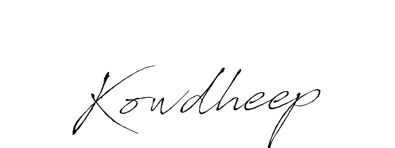 Also we have Kowdheep name is the best signature style. Create professional handwritten signature collection using Antro_Vectra autograph style. Kowdheep signature style 6 images and pictures png