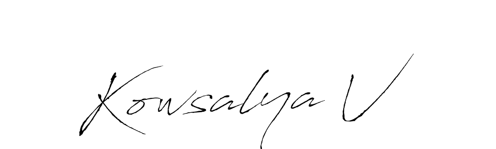 You can use this online signature creator to create a handwritten signature for the name Kowsalya V. This is the best online autograph maker. Kowsalya V signature style 6 images and pictures png