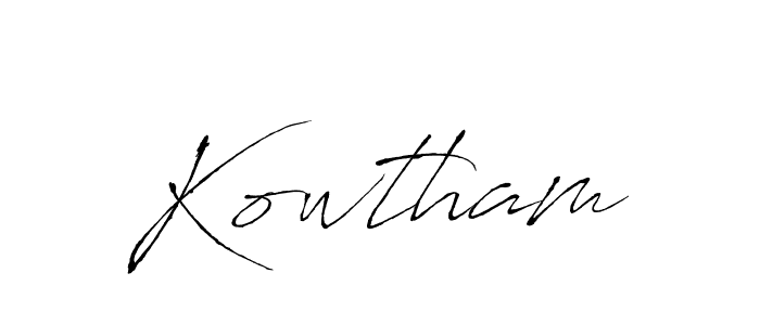 You can use this online signature creator to create a handwritten signature for the name Kowtham. This is the best online autograph maker. Kowtham signature style 6 images and pictures png