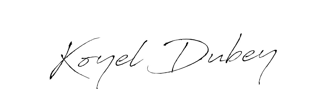Make a beautiful signature design for name Koyel Dubey. Use this online signature maker to create a handwritten signature for free. Koyel Dubey signature style 6 images and pictures png