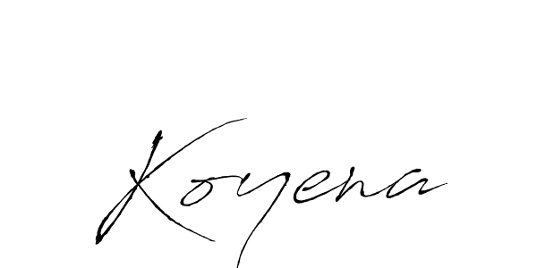 Antro_Vectra is a professional signature style that is perfect for those who want to add a touch of class to their signature. It is also a great choice for those who want to make their signature more unique. Get Koyena name to fancy signature for free. Koyena signature style 6 images and pictures png
