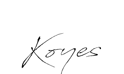 It looks lik you need a new signature style for name Koyes. Design unique handwritten (Antro_Vectra) signature with our free signature maker in just a few clicks. Koyes signature style 6 images and pictures png