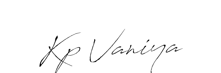 Make a beautiful signature design for name Kp Vaniya. Use this online signature maker to create a handwritten signature for free. Kp Vaniya signature style 6 images and pictures png
