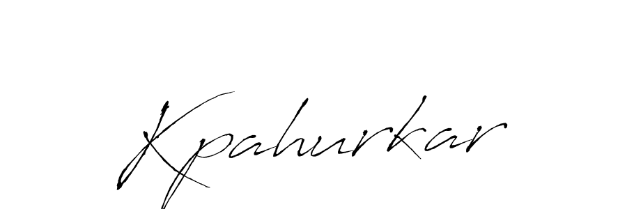 Here are the top 10 professional signature styles for the name Kpahurkar. These are the best autograph styles you can use for your name. Kpahurkar signature style 6 images and pictures png
