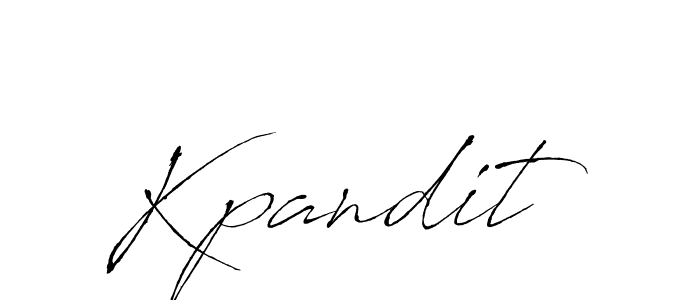 Kpandit stylish signature style. Best Handwritten Sign (Antro_Vectra) for my name. Handwritten Signature Collection Ideas for my name Kpandit. Kpandit signature style 6 images and pictures png