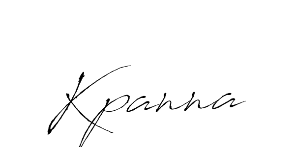 Antro_Vectra is a professional signature style that is perfect for those who want to add a touch of class to their signature. It is also a great choice for those who want to make their signature more unique. Get Kpanna name to fancy signature for free. Kpanna signature style 6 images and pictures png