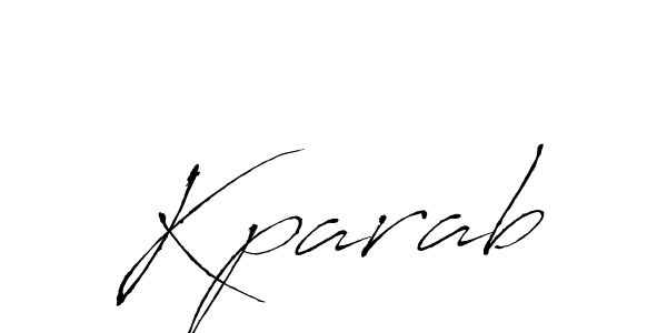 Also we have Kparab name is the best signature style. Create professional handwritten signature collection using Antro_Vectra autograph style. Kparab signature style 6 images and pictures png