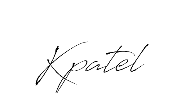 Similarly Antro_Vectra is the best handwritten signature design. Signature creator online .You can use it as an online autograph creator for name Kpatel. Kpatel signature style 6 images and pictures png