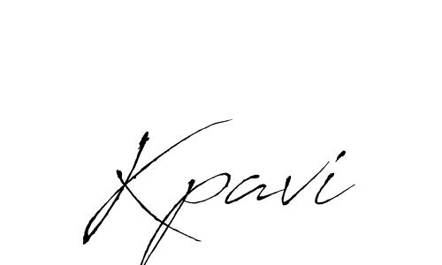 Use a signature maker to create a handwritten signature online. With this signature software, you can design (Antro_Vectra) your own signature for name Kpavi. Kpavi signature style 6 images and pictures png