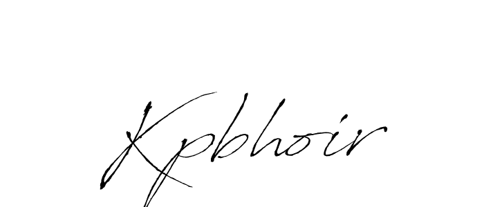 Make a beautiful signature design for name Kpbhoir. Use this online signature maker to create a handwritten signature for free. Kpbhoir signature style 6 images and pictures png