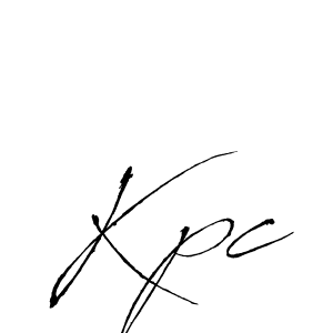 Also You can easily find your signature by using the search form. We will create Kpc name handwritten signature images for you free of cost using Antro_Vectra sign style. Kpc signature style 6 images and pictures png