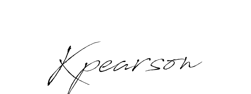 You should practise on your own different ways (Antro_Vectra) to write your name (Kpearson) in signature. don't let someone else do it for you. Kpearson signature style 6 images and pictures png