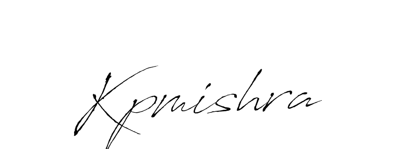 Create a beautiful signature design for name Kpmishra. With this signature (Antro_Vectra) fonts, you can make a handwritten signature for free. Kpmishra signature style 6 images and pictures png