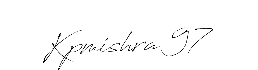 Make a beautiful signature design for name Kpmishra 97. Use this online signature maker to create a handwritten signature for free. Kpmishra 97 signature style 6 images and pictures png