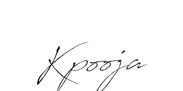 You should practise on your own different ways (Antro_Vectra) to write your name (Kpooja) in signature. don't let someone else do it for you. Kpooja signature style 6 images and pictures png