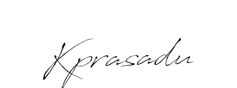 Also we have Kprasadu name is the best signature style. Create professional handwritten signature collection using Antro_Vectra autograph style. Kprasadu signature style 6 images and pictures png
