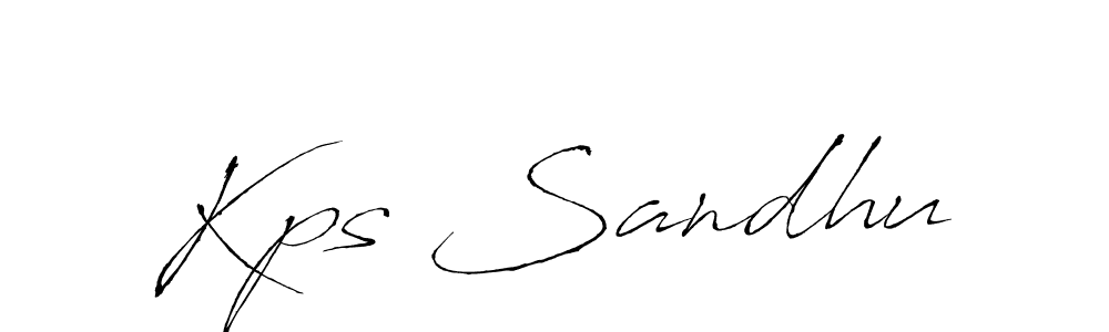 Make a beautiful signature design for name Kps Sandhu. Use this online signature maker to create a handwritten signature for free. Kps Sandhu signature style 6 images and pictures png