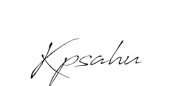 Similarly Antro_Vectra is the best handwritten signature design. Signature creator online .You can use it as an online autograph creator for name Kpsahu. Kpsahu signature style 6 images and pictures png