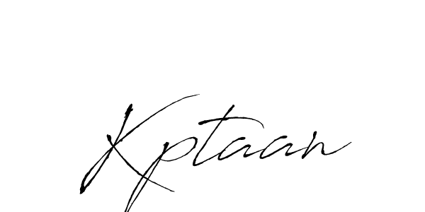 Make a beautiful signature design for name Kptaan. With this signature (Antro_Vectra) style, you can create a handwritten signature for free. Kptaan signature style 6 images and pictures png