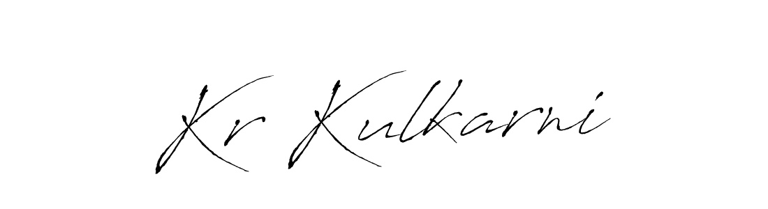 Make a beautiful signature design for name Kr Kulkarni. Use this online signature maker to create a handwritten signature for free. Kr Kulkarni signature style 6 images and pictures png