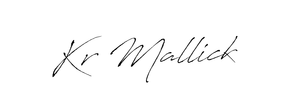 It looks lik you need a new signature style for name Kr Mallick. Design unique handwritten (Antro_Vectra) signature with our free signature maker in just a few clicks. Kr Mallick signature style 6 images and pictures png