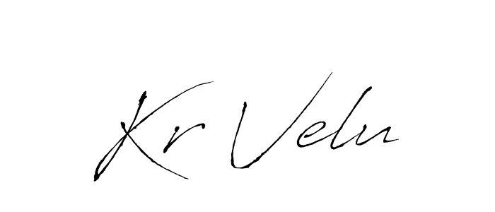 Make a beautiful signature design for name Kr Velu. Use this online signature maker to create a handwritten signature for free. Kr Velu signature style 6 images and pictures png