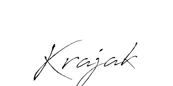 if you are searching for the best signature style for your name Krajak. so please give up your signature search. here we have designed multiple signature styles  using Antro_Vectra. Krajak signature style 6 images and pictures png