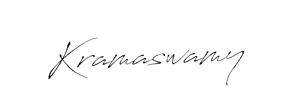 Make a beautiful signature design for name Kramaswamy. Use this online signature maker to create a handwritten signature for free. Kramaswamy signature style 6 images and pictures png