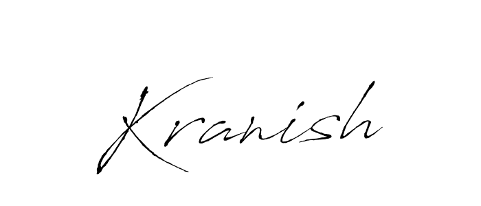 Once you've used our free online signature maker to create your best signature Antro_Vectra style, it's time to enjoy all of the benefits that Kranish name signing documents. Kranish signature style 6 images and pictures png