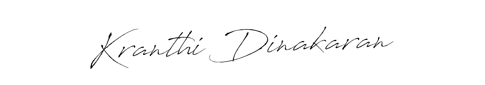 Use a signature maker to create a handwritten signature online. With this signature software, you can design (Antro_Vectra) your own signature for name Kranthi Dinakaran. Kranthi Dinakaran signature style 6 images and pictures png