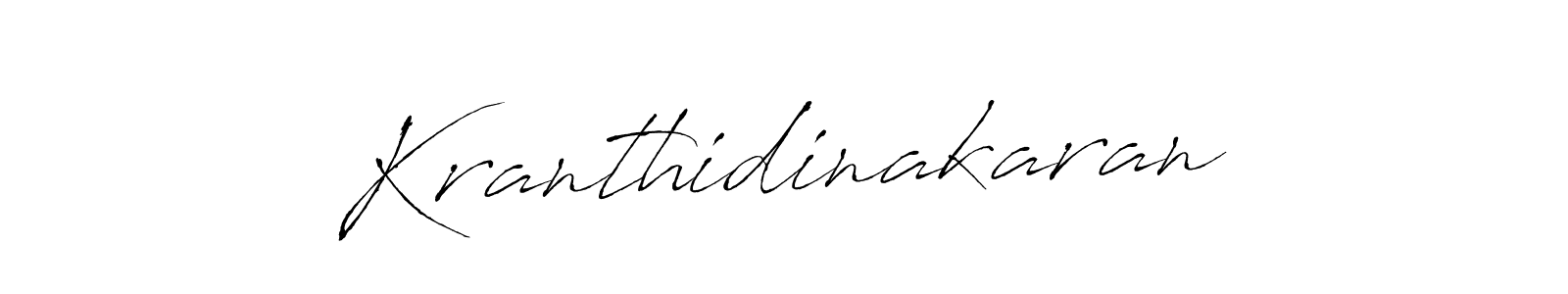 Use a signature maker to create a handwritten signature online. With this signature software, you can design (Antro_Vectra) your own signature for name Kranthidinakaran. Kranthidinakaran signature style 6 images and pictures png