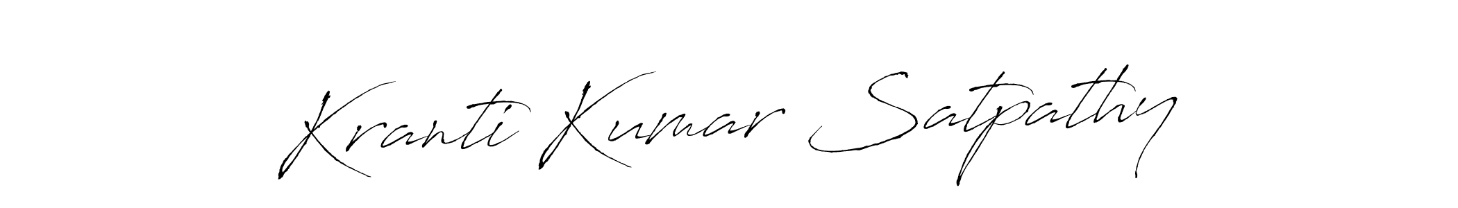 You should practise on your own different ways (Antro_Vectra) to write your name (Kranti Kumar Satpathy) in signature. don't let someone else do it for you. Kranti Kumar Satpathy signature style 6 images and pictures png