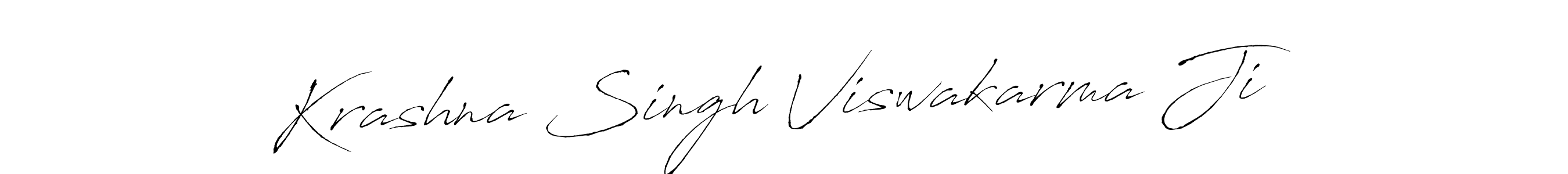 How to make Krashna Singh Viswakarma Ji name signature. Use Antro_Vectra style for creating short signs online. This is the latest handwritten sign. Krashna Singh Viswakarma Ji signature style 6 images and pictures png