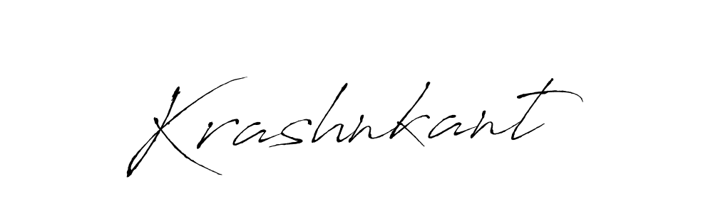 Also we have Krashnkant name is the best signature style. Create professional handwritten signature collection using Antro_Vectra autograph style. Krashnkant signature style 6 images and pictures png