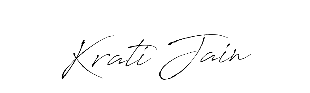 Once you've used our free online signature maker to create your best signature Antro_Vectra style, it's time to enjoy all of the benefits that Krati Jain name signing documents. Krati Jain signature style 6 images and pictures png