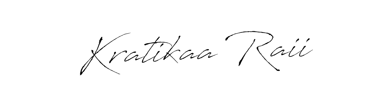 Use a signature maker to create a handwritten signature online. With this signature software, you can design (Antro_Vectra) your own signature for name Kratikaa Raii. Kratikaa Raii signature style 6 images and pictures png