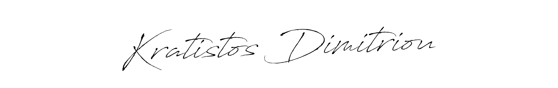 It looks lik you need a new signature style for name Kratistos Dimitriou. Design unique handwritten (Antro_Vectra) signature with our free signature maker in just a few clicks. Kratistos Dimitriou signature style 6 images and pictures png