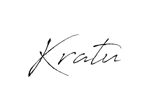 Create a beautiful signature design for name Kratu. With this signature (Antro_Vectra) fonts, you can make a handwritten signature for free. Kratu signature style 6 images and pictures png