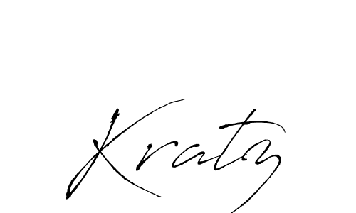 How to make Kratz name signature. Use Antro_Vectra style for creating short signs online. This is the latest handwritten sign. Kratz signature style 6 images and pictures png