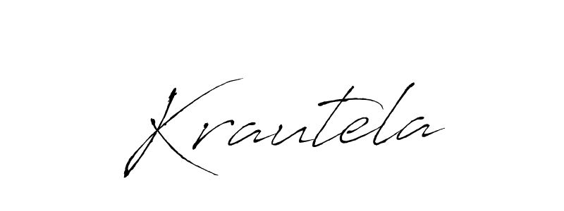 Best and Professional Signature Style for Krautela. Antro_Vectra Best Signature Style Collection. Krautela signature style 6 images and pictures png
