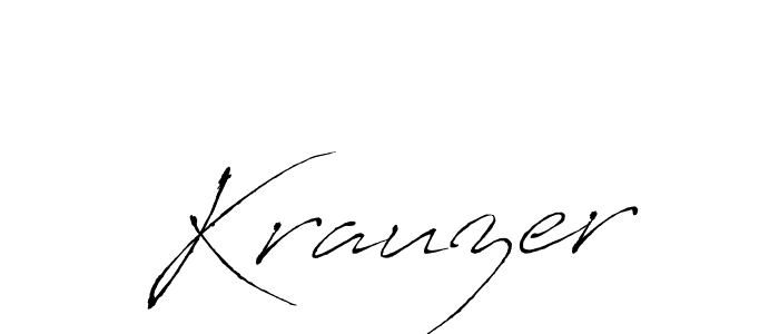 Make a beautiful signature design for name Krauzer. Use this online signature maker to create a handwritten signature for free. Krauzer signature style 6 images and pictures png