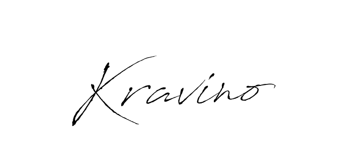 Once you've used our free online signature maker to create your best signature Antro_Vectra style, it's time to enjoy all of the benefits that Kravino name signing documents. Kravino signature style 6 images and pictures png