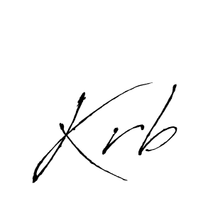 Best and Professional Signature Style for Krb. Antro_Vectra Best Signature Style Collection. Krb signature style 6 images and pictures png