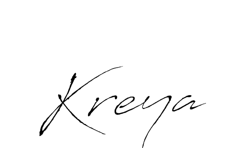 Make a short Kreya signature style. Manage your documents anywhere anytime using Antro_Vectra. Create and add eSignatures, submit forms, share and send files easily. Kreya signature style 6 images and pictures png