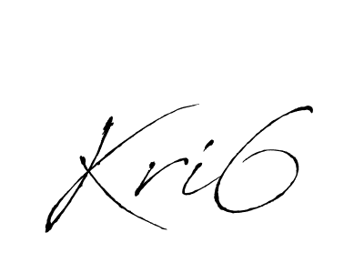 How to make Kri6 name signature. Use Antro_Vectra style for creating short signs online. This is the latest handwritten sign. Kri6 signature style 6 images and pictures png