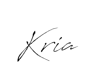 How to Draw Kria signature style? Antro_Vectra is a latest design signature styles for name Kria. Kria signature style 6 images and pictures png