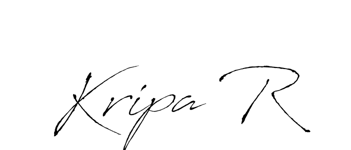 You can use this online signature creator to create a handwritten signature for the name Kripa R. This is the best online autograph maker. Kripa R signature style 6 images and pictures png