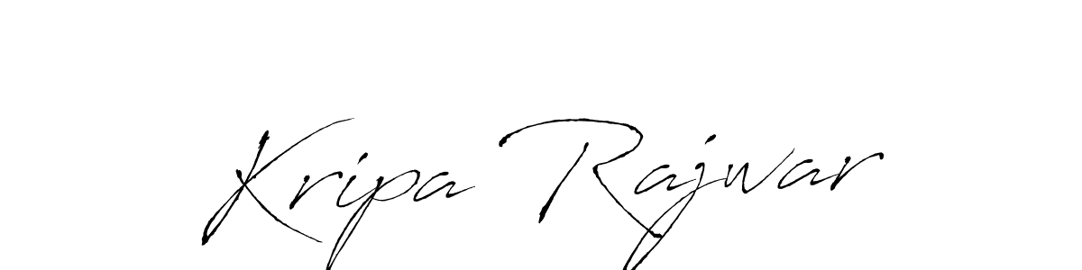It looks lik you need a new signature style for name Kripa Rajwar. Design unique handwritten (Antro_Vectra) signature with our free signature maker in just a few clicks. Kripa Rajwar signature style 6 images and pictures png